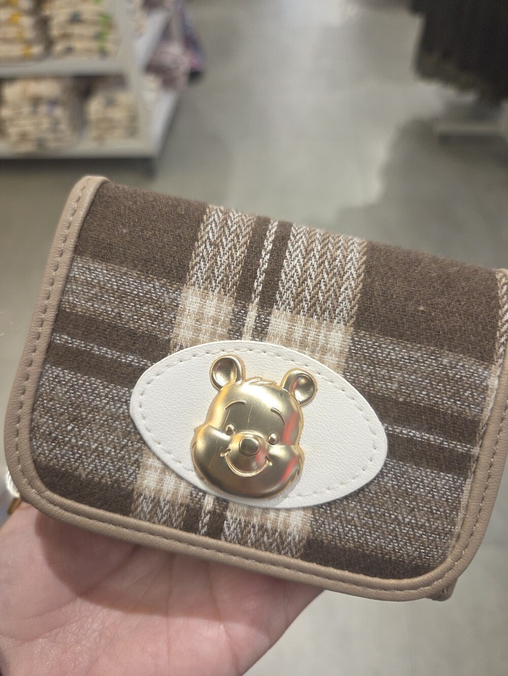 Winnie the Pooh Plaid Wallet Fall collection Primark